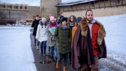 Фото: Новогодний тур «Каменные стражи земли Псковской»  для школьников из Москвы - 2 дня