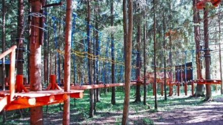 Фото: Верёвочный парк приключений - для школьных групп